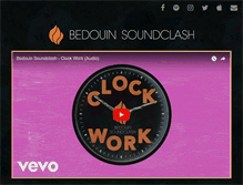 Tablet Screenshot of bedouinsoundclash.com